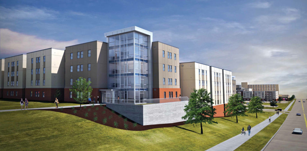 Designs revealed for new KU student housing facilities coming to 19th